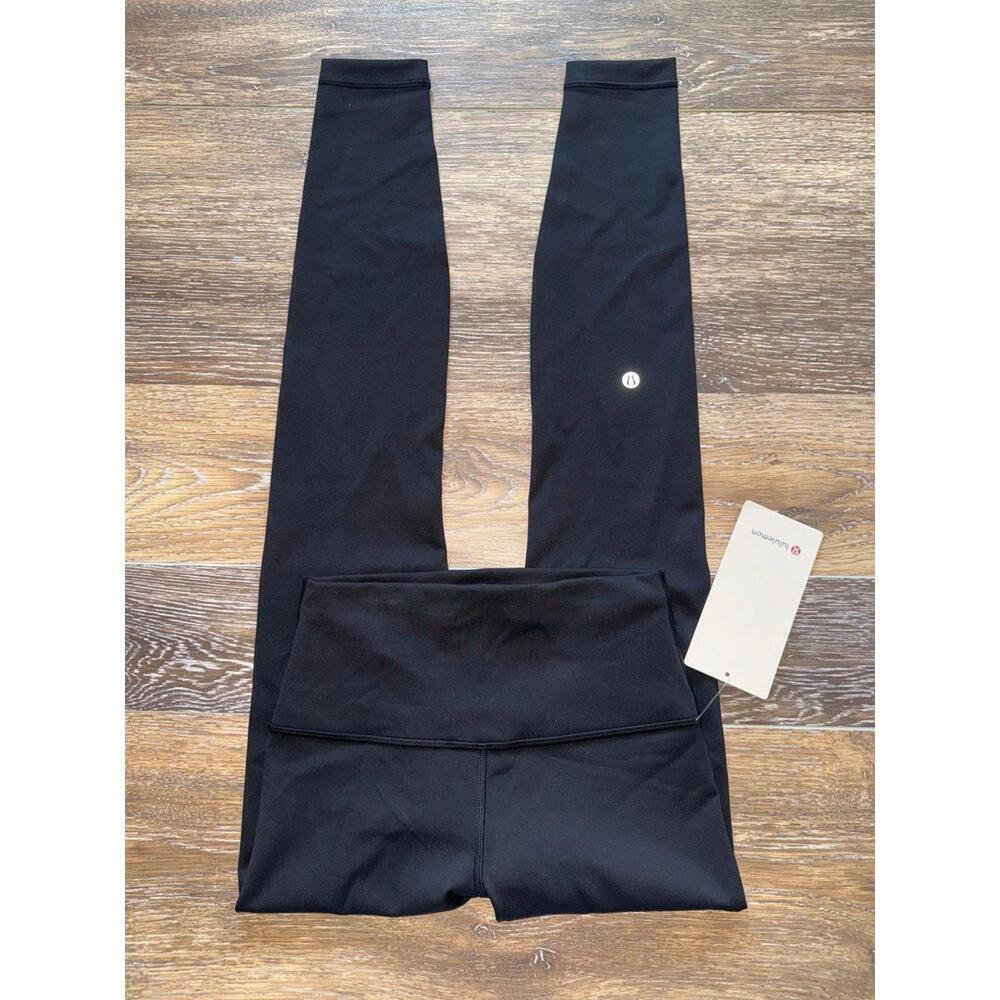 Lululemon Wunder Train High Rise 28” Black Size 4 NWT